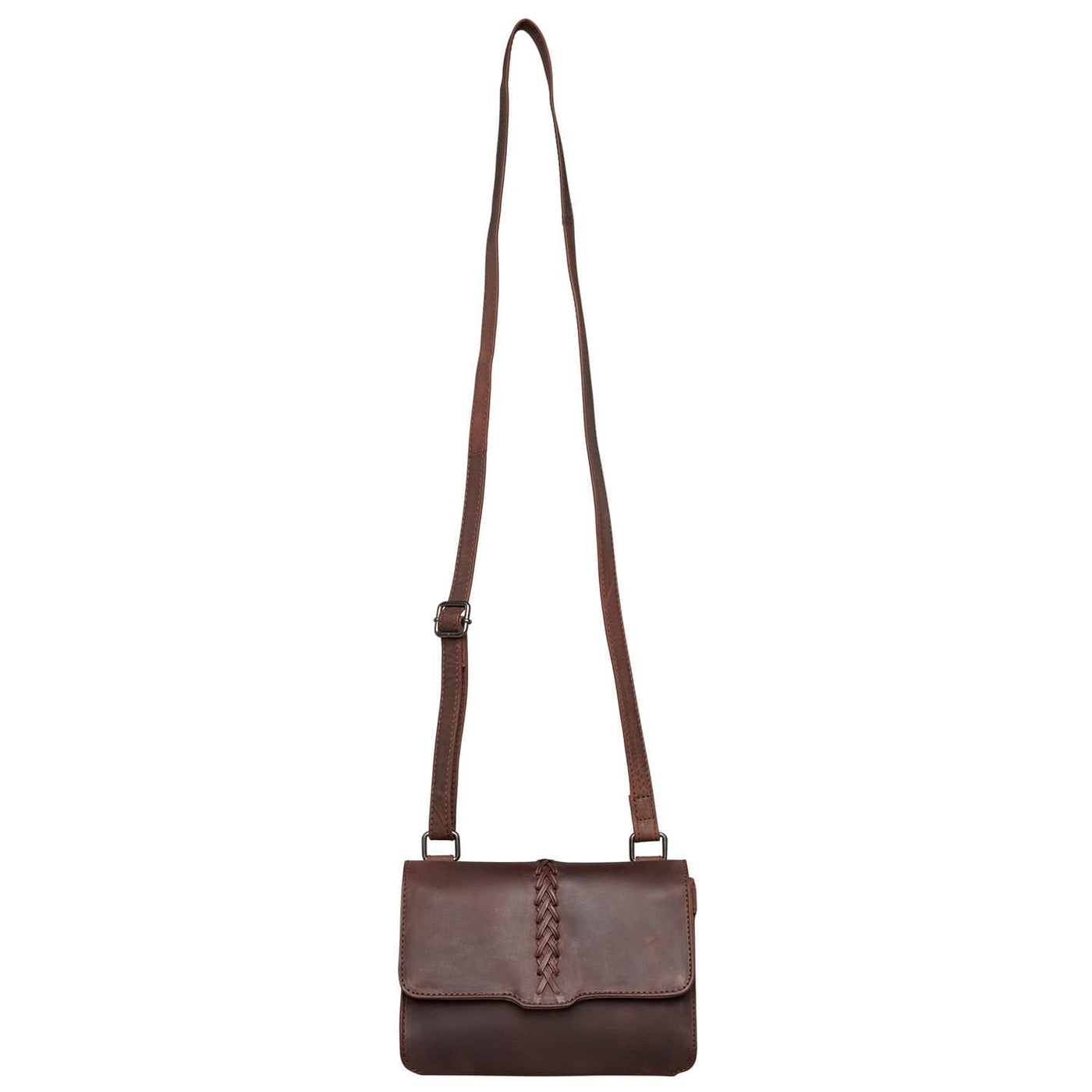 Concealed Carry Jolene Leather Crossbody Organizer by Lady Conceal