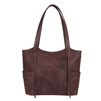 Concealed Carry Kendall Leather Tote by Lady Conceal