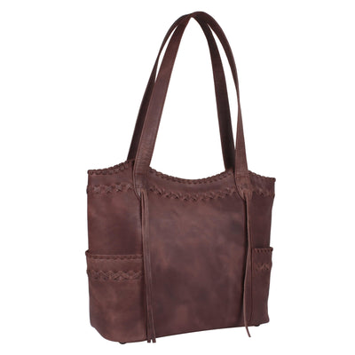 Concealed Carry Kendall Leather Tote by Lady Conceal