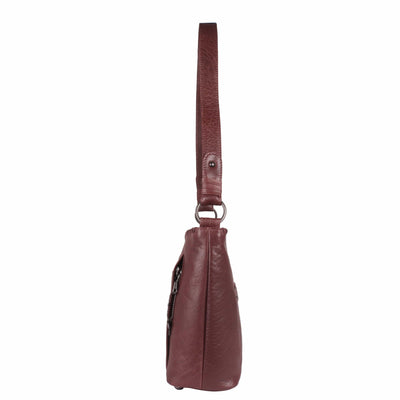 Concealed Carry Juliana Leather Hobo by Lady Conceal