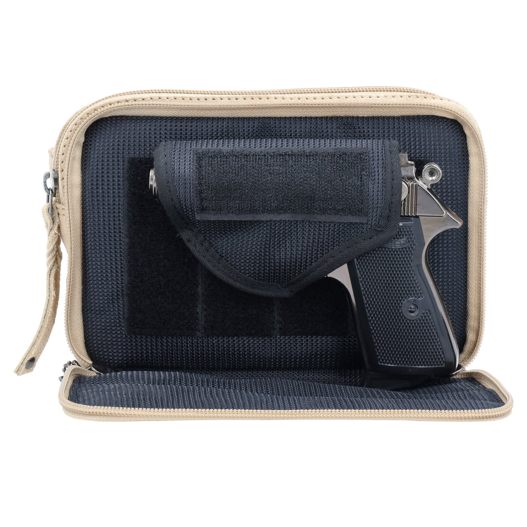 Concealed Carry Kailey Leather Fanny Pack/Sling by Lady Conceal