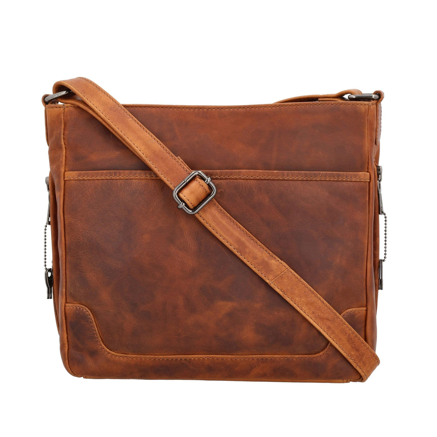 Concealed Carry Lydia Leather Crossbody by Lady Conceal