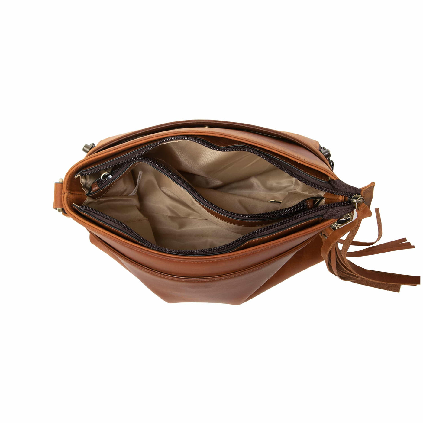 Concealed Carry Josie Leather Crossbody by Lady Conceal