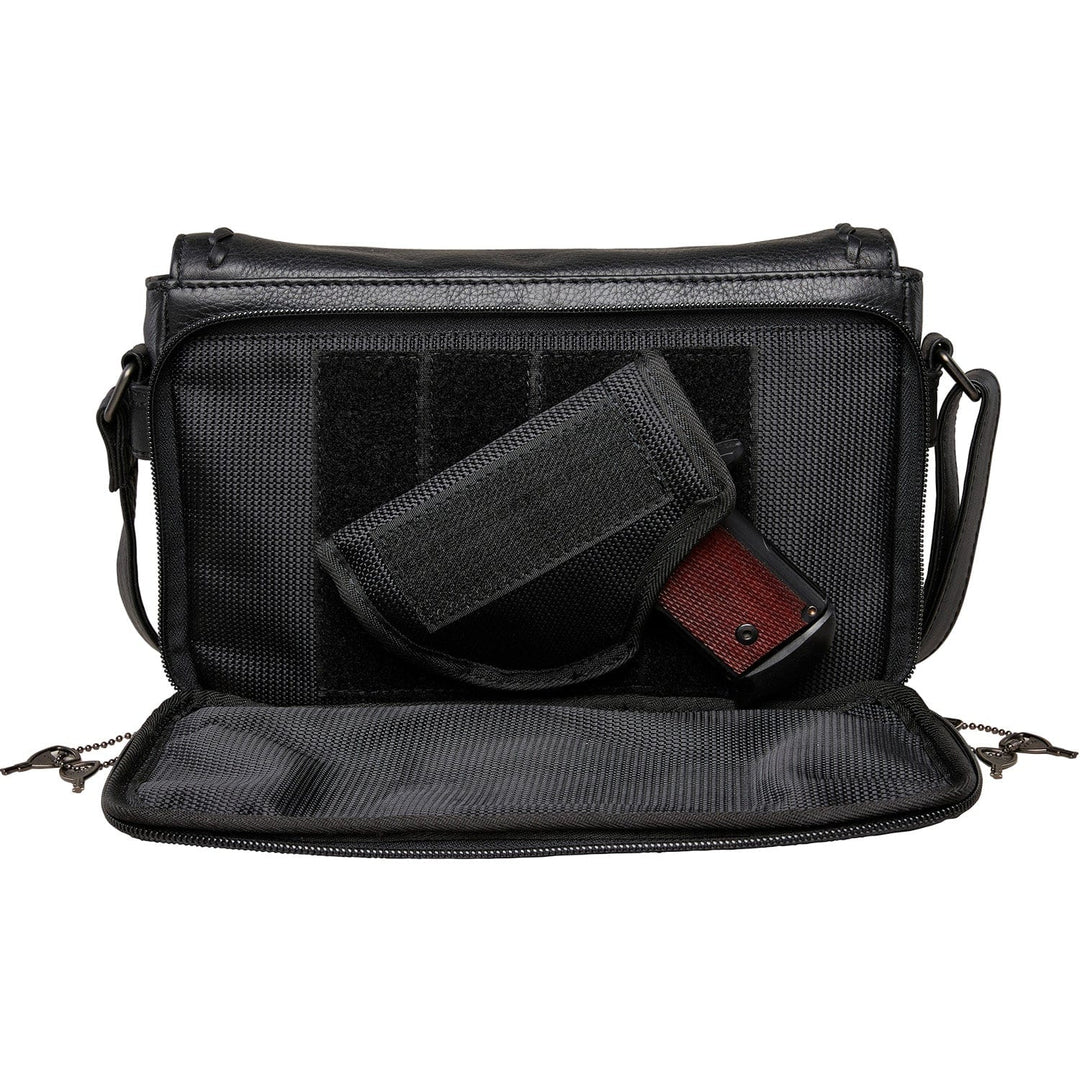 Concealed Carry Parker Leather Crossbody by Lady Conceal