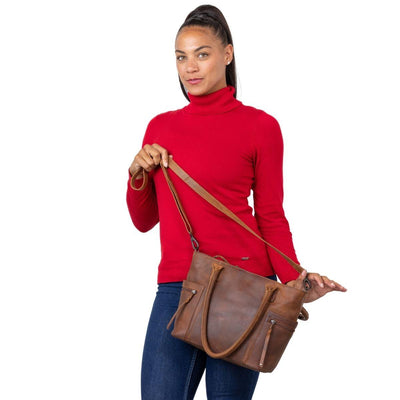 Concealed Carry Emerson Satchel by Lady Conceal