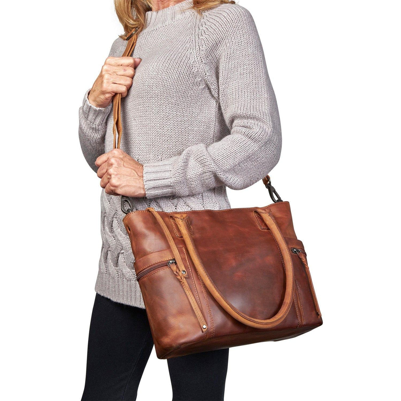 Concealed Carry Emerson Satchel by Lady Conceal