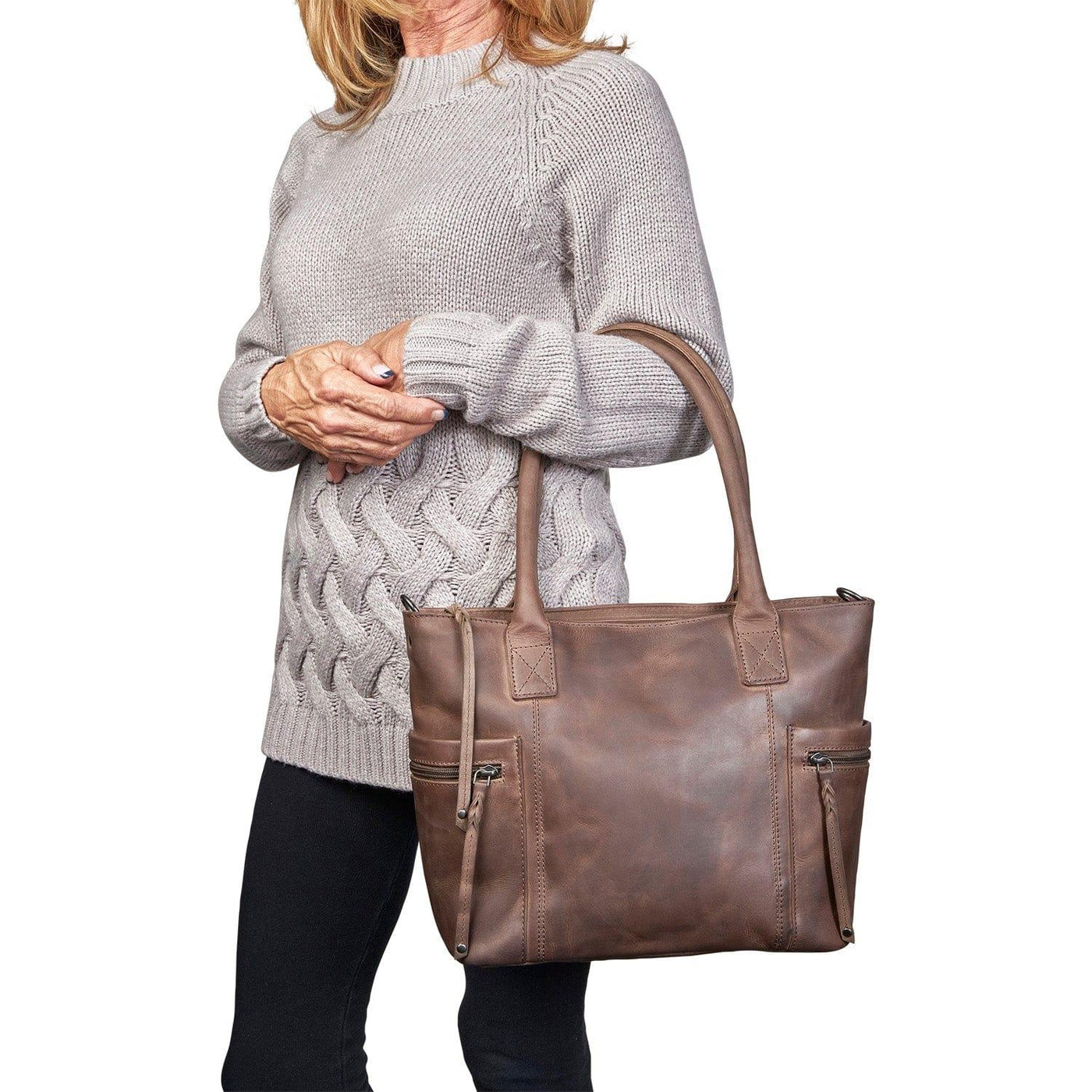 Concealed Carry Emerson Satchel by Lady Conceal