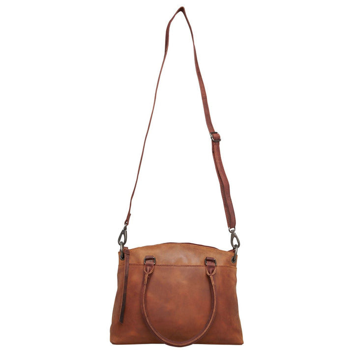 Concealed Carry Whitely Leather Satchel by Lady Conceal