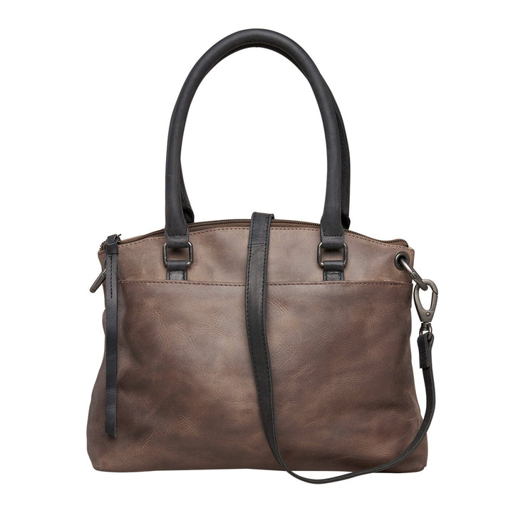 Concealed Carry Whitely Leather Satchel by Lady Conceal
