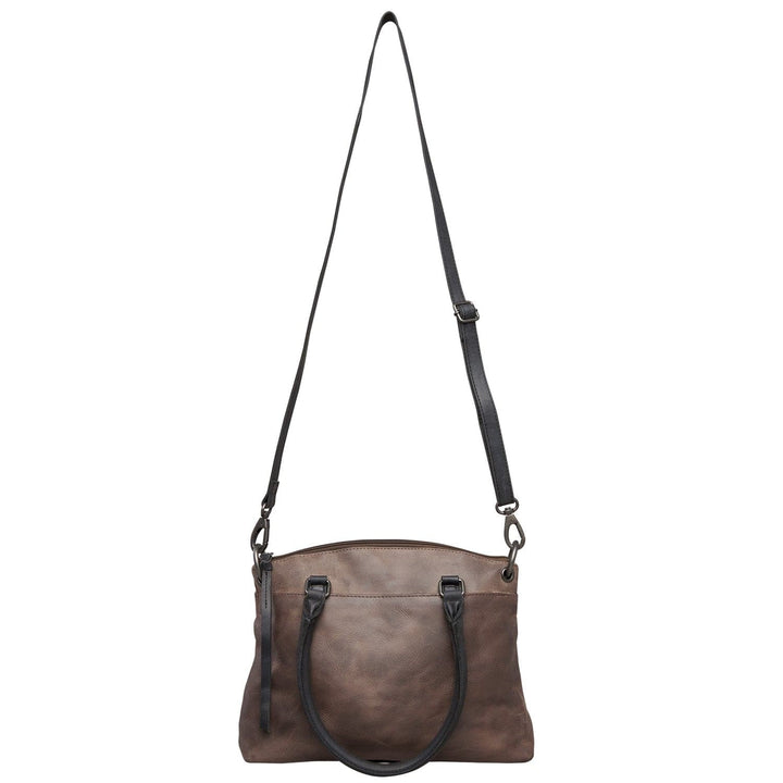 Concealed Carry Whitely Leather Satchel by Lady Conceal