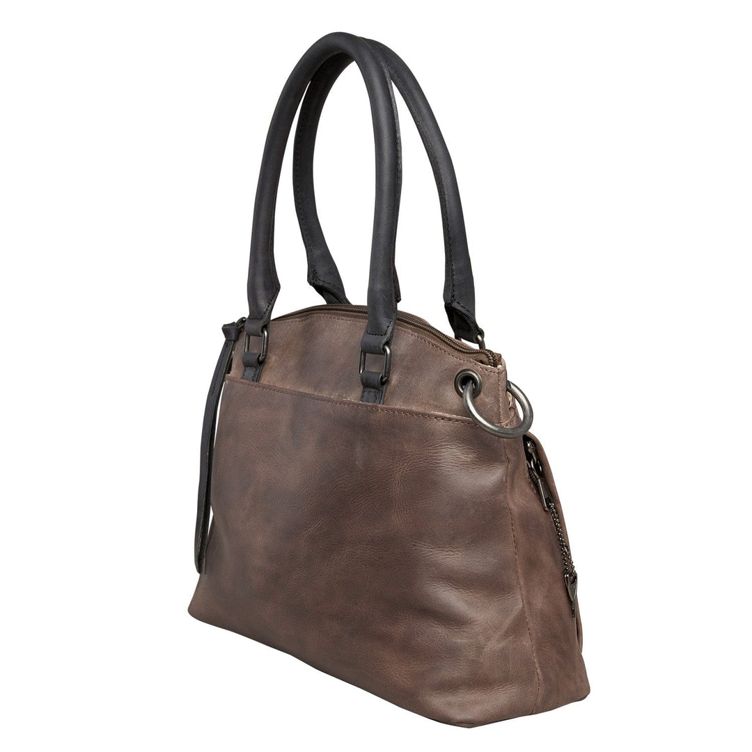 Concealed Carry Whitely Leather Satchel by Lady Conceal