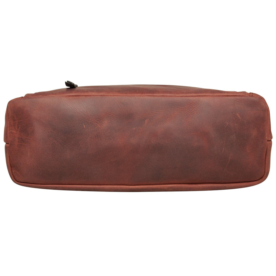 Concealed Carry Whitely Leather Satchel by Lady Conceal