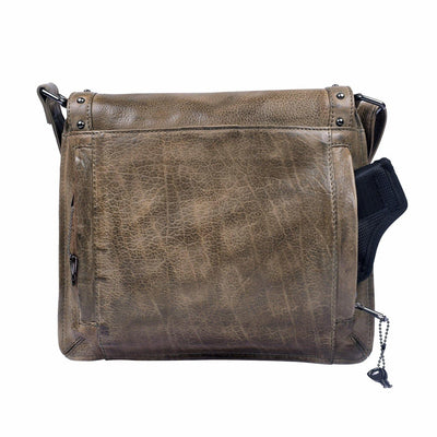 Concealed Carry Monroe Leather Crossbody by Lady Conceal