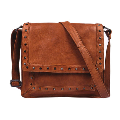 Concealed Carry Monroe Leather Crossbody by Lady Conceal