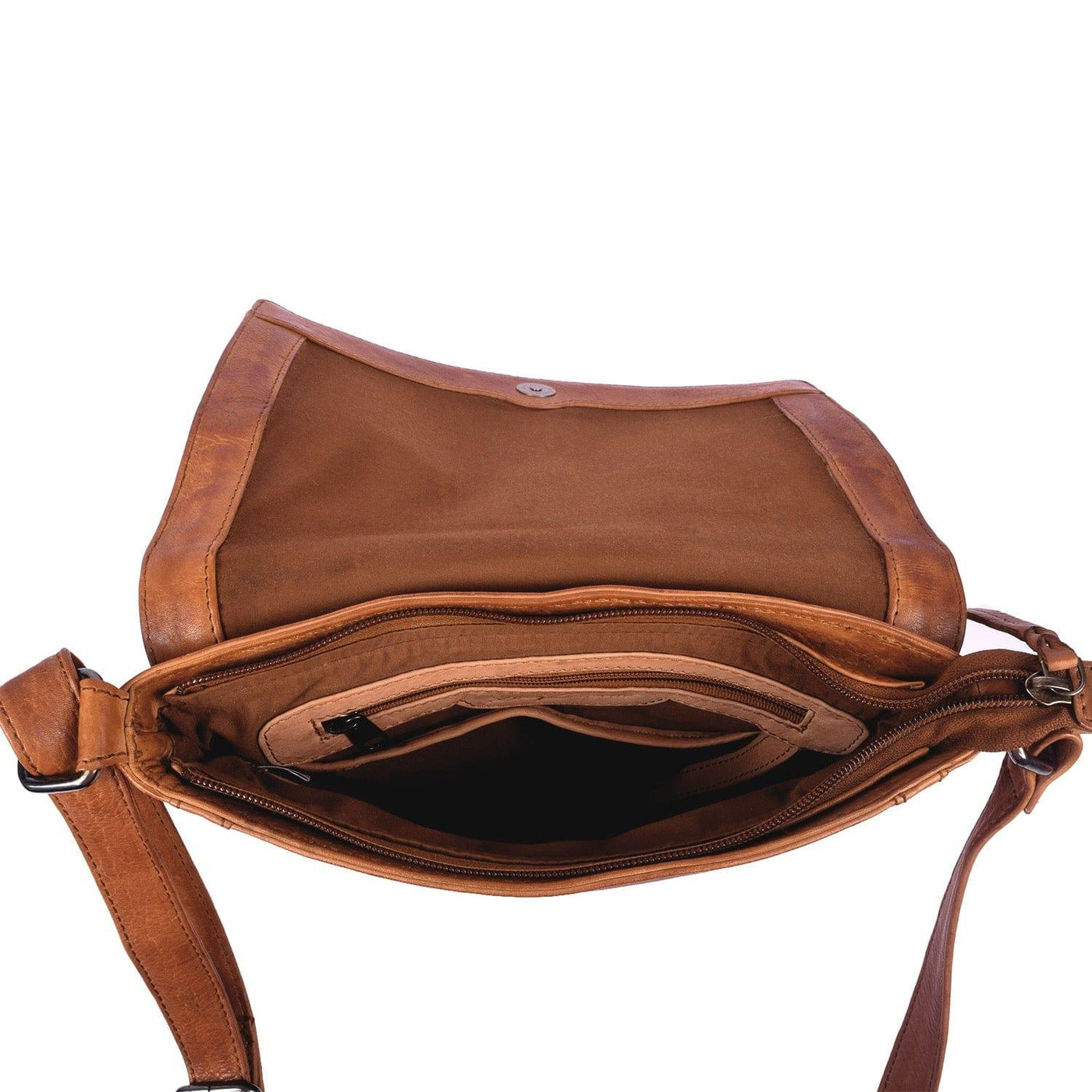 Concealed Carry Monroe Leather Crossbody by Lady Conceal