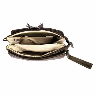 Concealed Carry Natasha Leather Crossbody by Lady Conceal