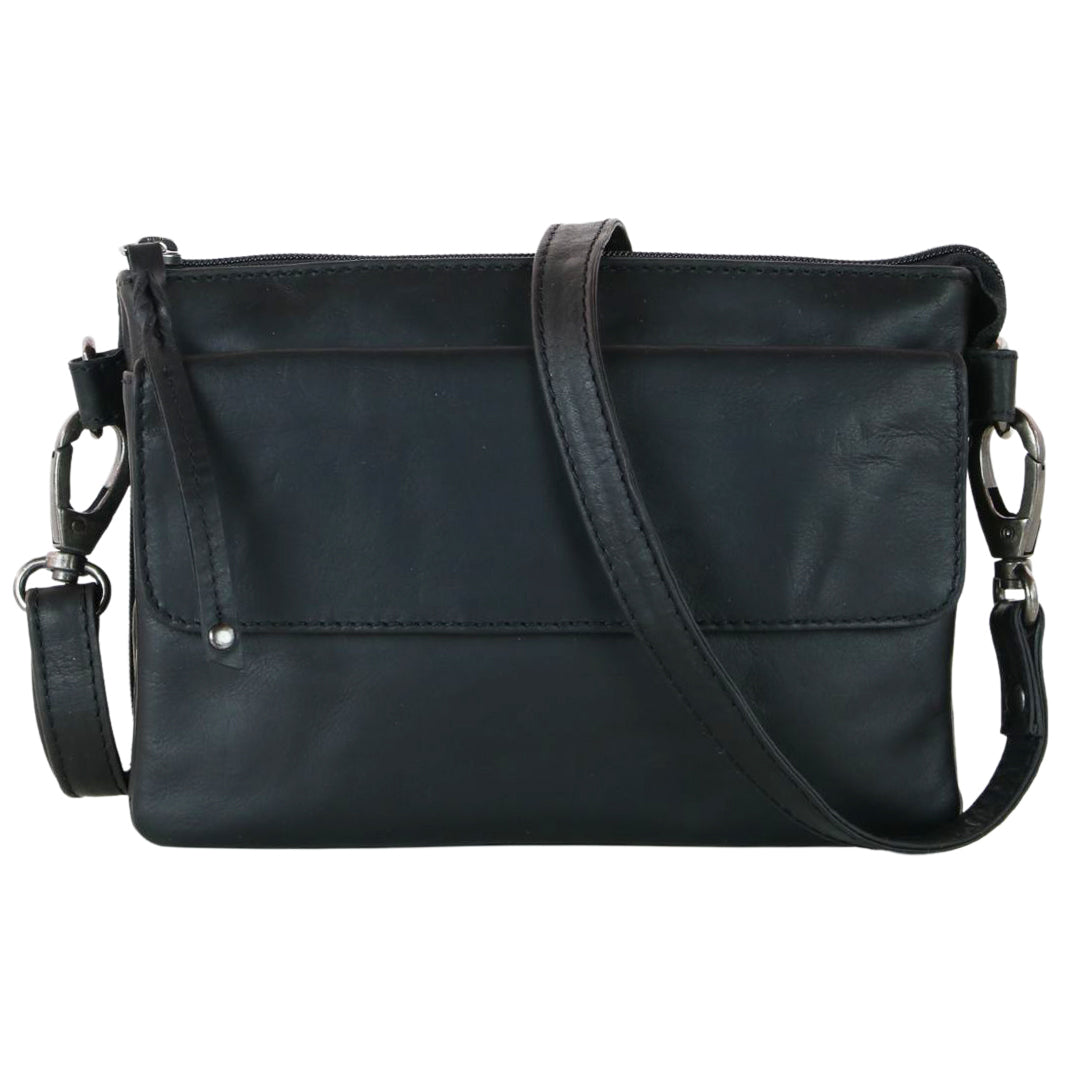 Premium Leather Concealed Carry Natasha Crossbody Bag – Stylish Everyday Carry by Lady Conceal