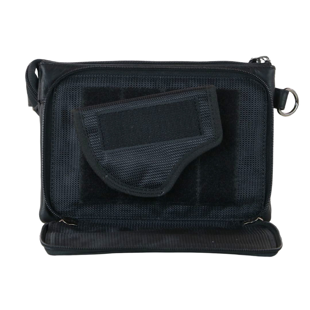 Premium Leather Concealed Carry Natasha Crossbody Bag – Stylish Everyday Carry by Lady Conceal