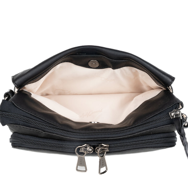 Premium Leather Concealed Carry Natasha Crossbody Bag – Stylish Everyday Carry by Lady Conceal