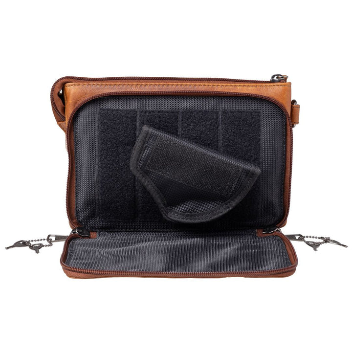 Premium Leather Concealed Carry Natasha Crossbody Bag – Stylish Everyday Carry by Lady Conceal