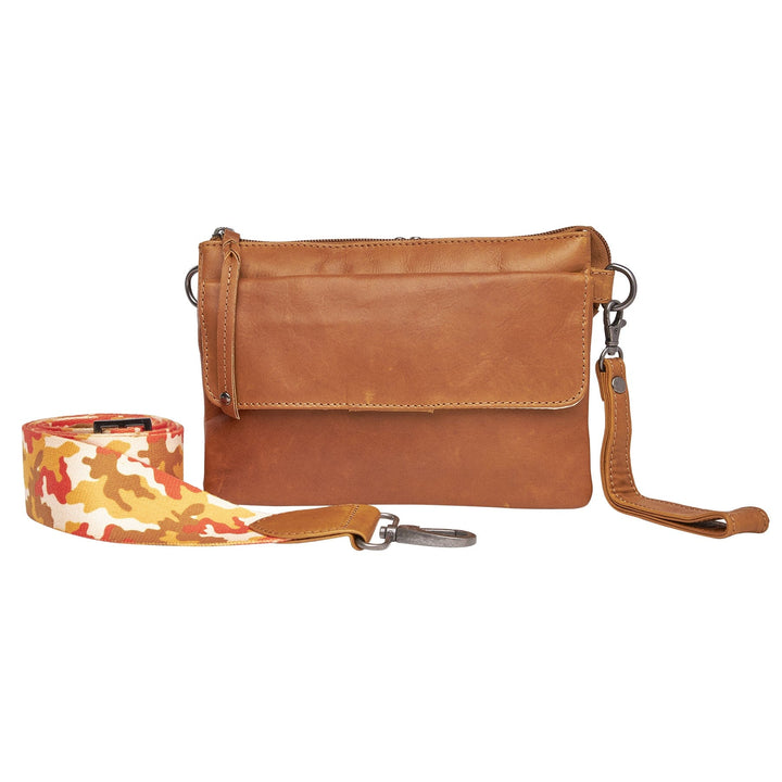 Concealed Carry Natasha Leather Crossbody by Lady Conceal