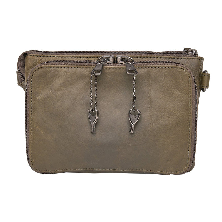 Premium Leather Concealed Carry Natasha Crossbody Bag – Stylish Everyday Carry by Lady Conceal