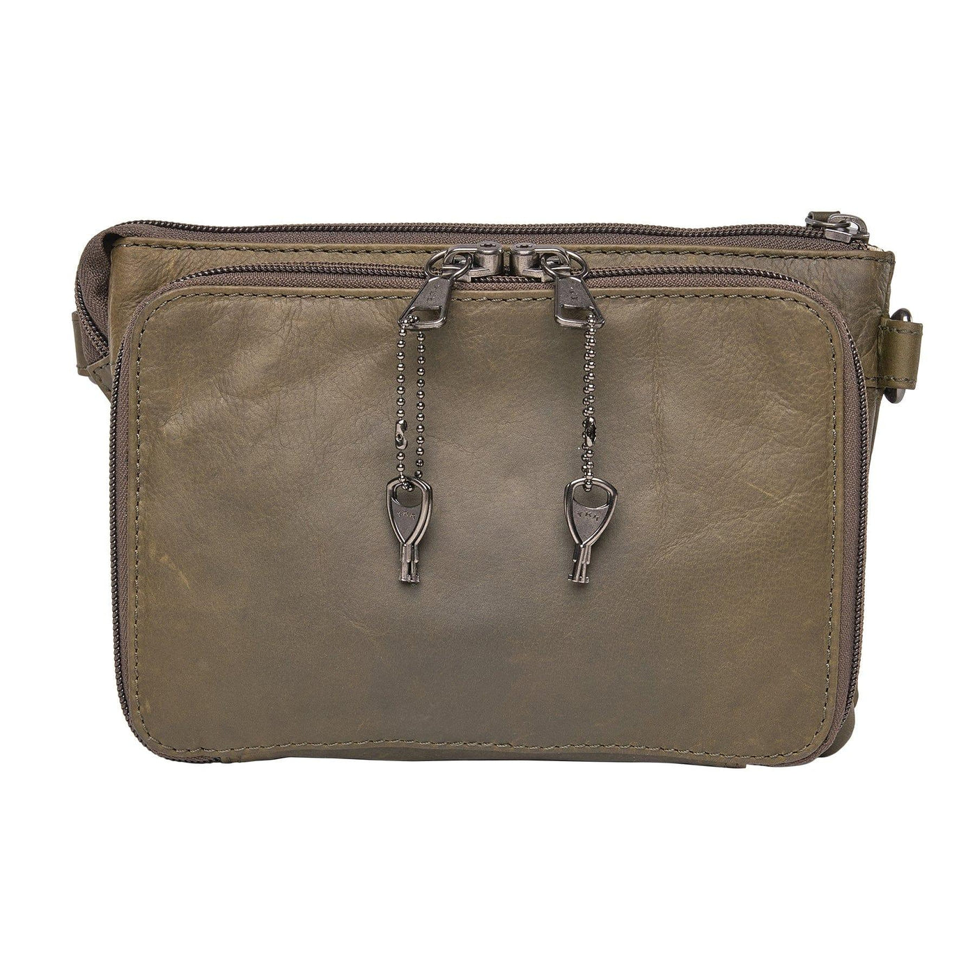 Concealed Carry Natasha Leather Crossbody by Lady Conceal