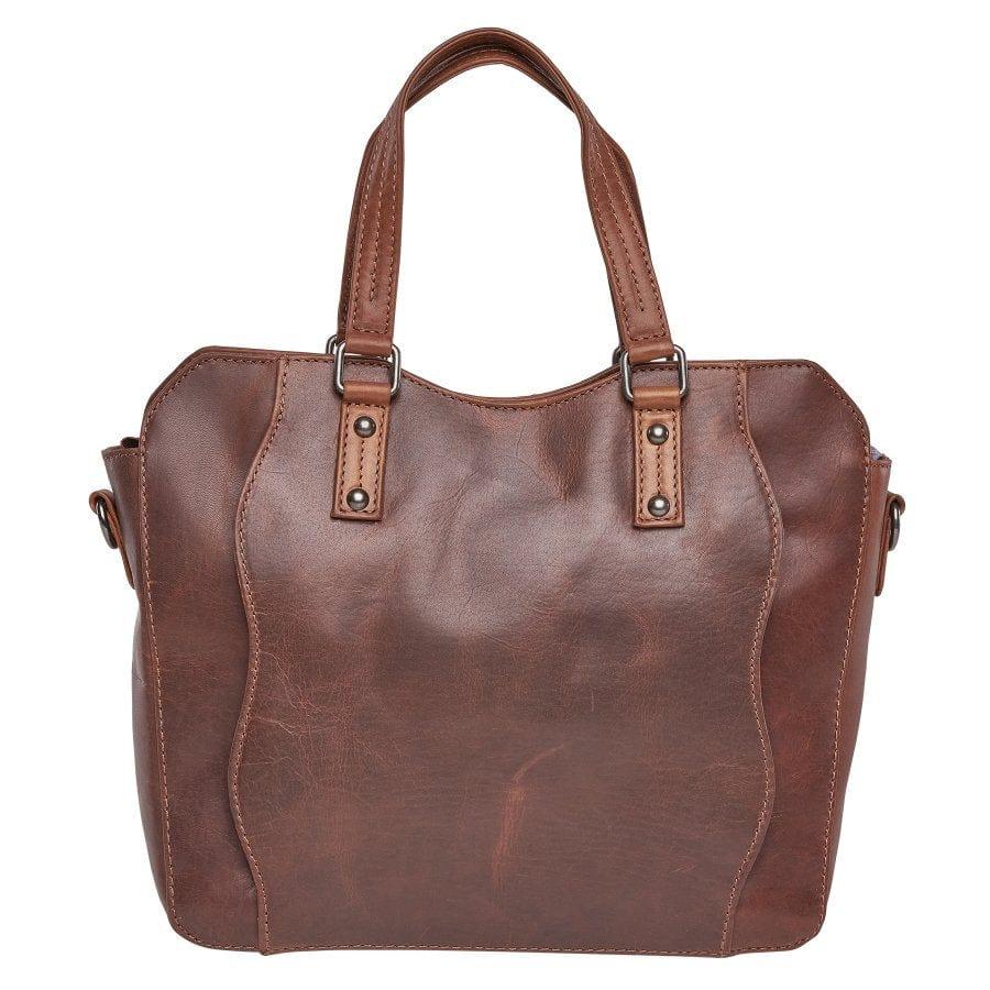 Concealed Carry Bethany Leather Satchel by Lady Conceal