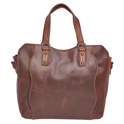 Concealed Carry Bethany Leather Satchel by Lady Conceal