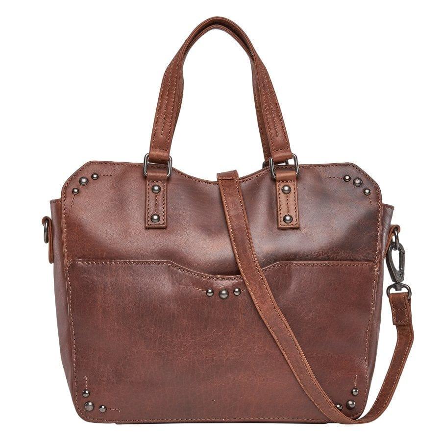 Concealed Carry Bethany Leather Satchel by Lady Conceal