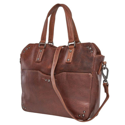 Concealed Carry Bethany Leather Satchel by Lady Conceal