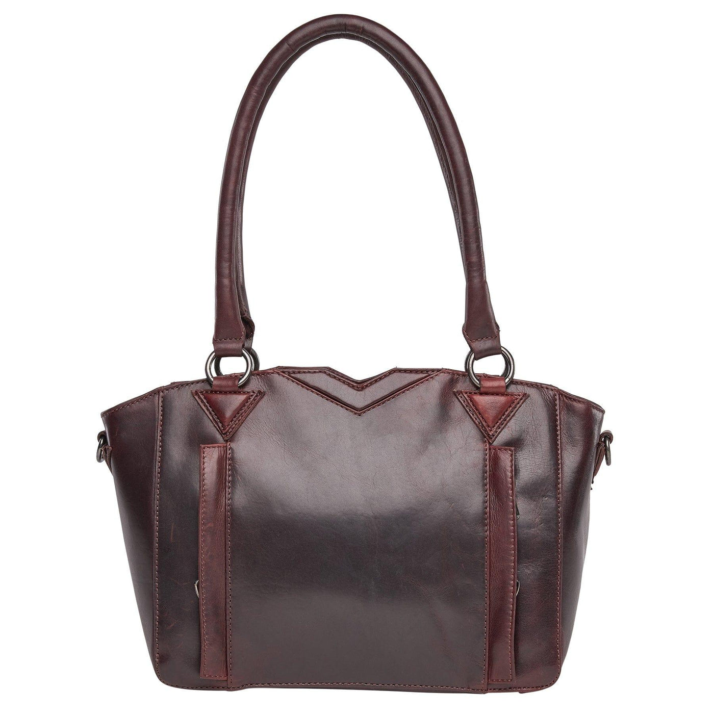 Concealed Carry Aubrey Leather Satchel by Lady Conceal