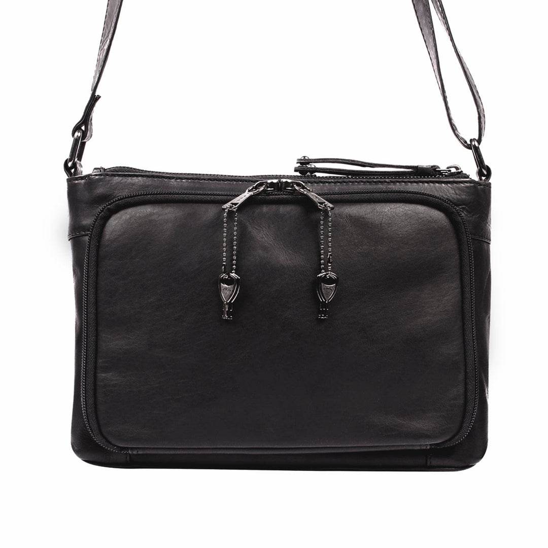 Concealed Carry Tatum Leather Crossbody by Lady Conceal
