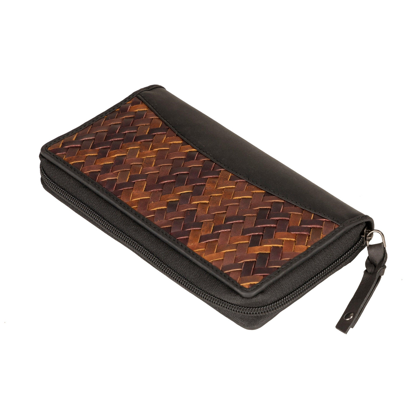 Angie RFID Woven Leather Wallet  by Lady Conceal