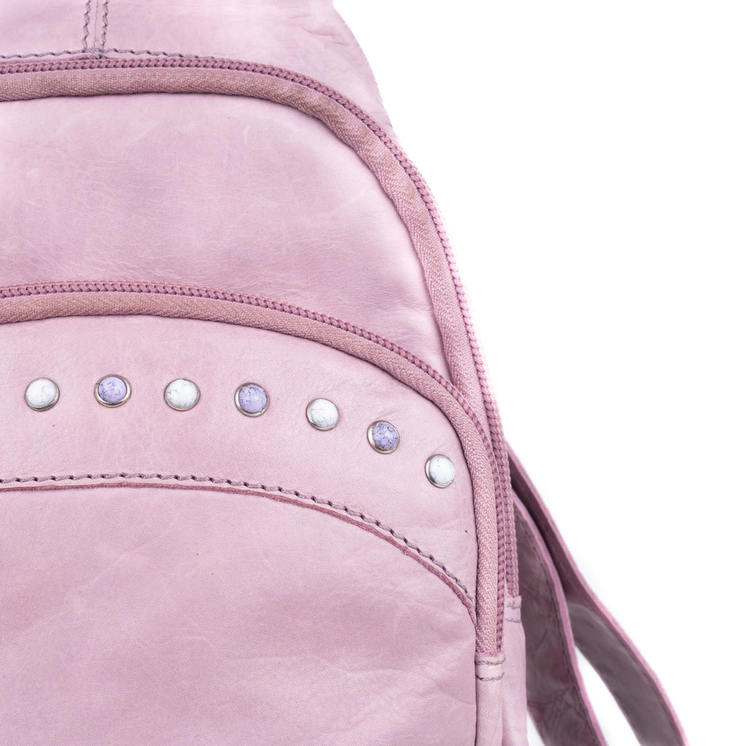 Concealed Carry Haven Sling Leather Backpack by Lady Conceal