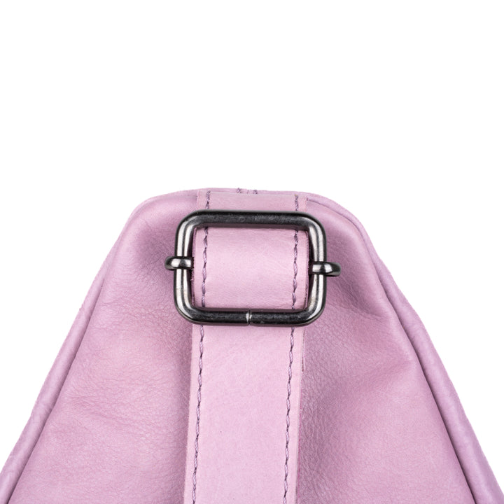 Concealed Carry Haven Sling Leather Backpack by Lady Conceal