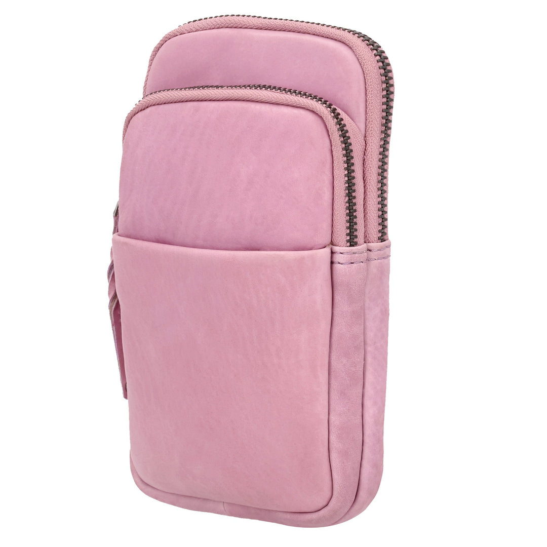 Shay Leather RFID Crossbody by Lady Conceal for Tasers and Pepper Spray