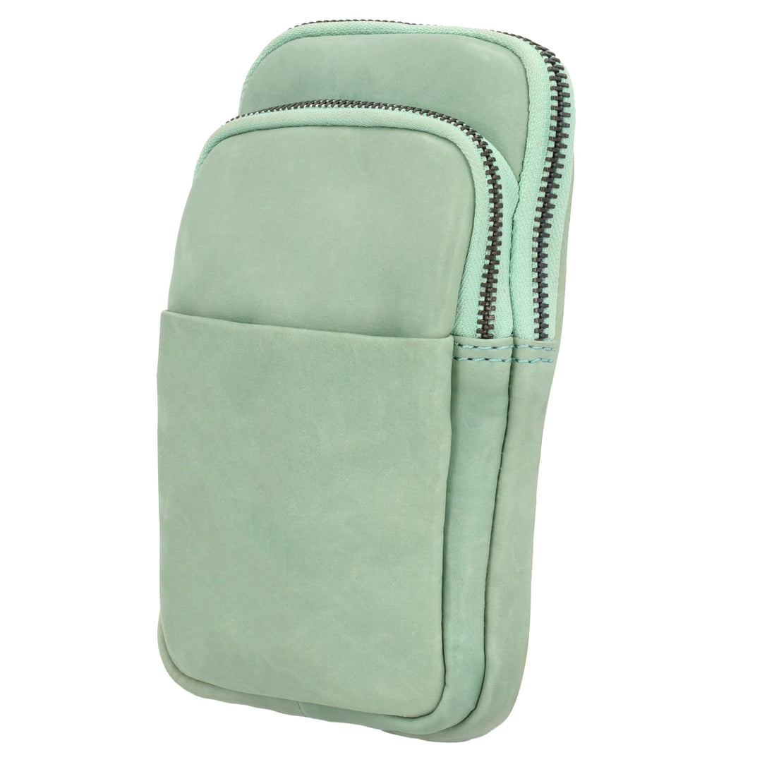 Shay Leather RFID Crossbody by Lady Conceal for Tasers and Pepper Spray