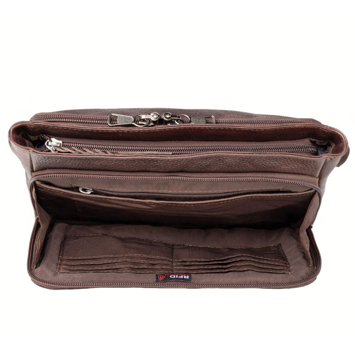 Concealed Carry Zoe Leather Crossbody by Lady Conceal