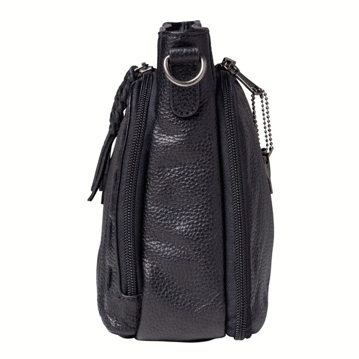 Concealed Carry Zoe Leather Crossbody by Lady Conceal