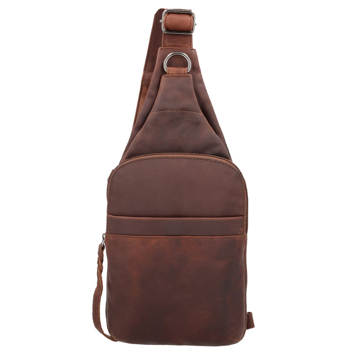 Concealed Carry Unisex Dakota Leather Sling by Lady Conceal