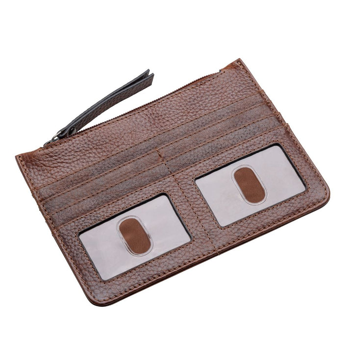 Kate Slim Buffalo Leather Wallet by Lady Conceal