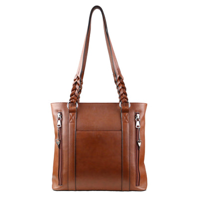 Concealed Carry Bella Leather Tote by Lady Conceal