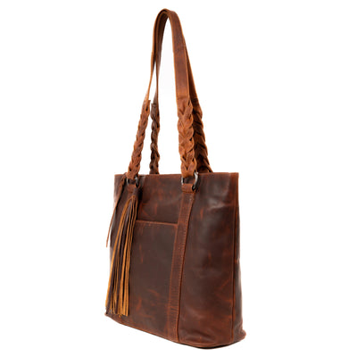 Concealed Carry Bella Leather Tote by Lady Conceal