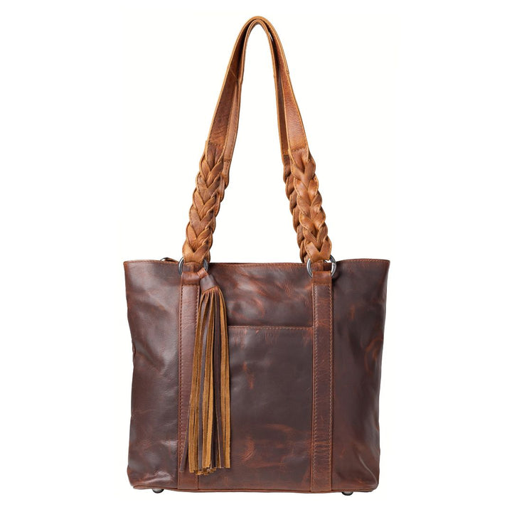 Concealed Carry Bella Leather Tote by Lady Conceal
