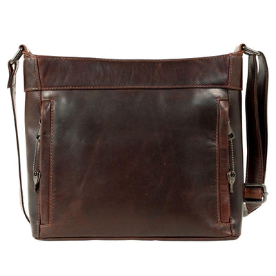 Concealed Carry Delaney Leather Crossbody by Lady Conceal