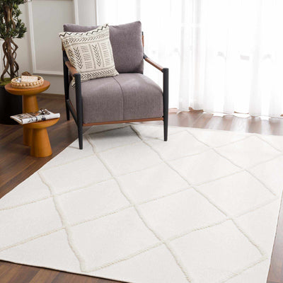 Amani White Area Rug - Clearance