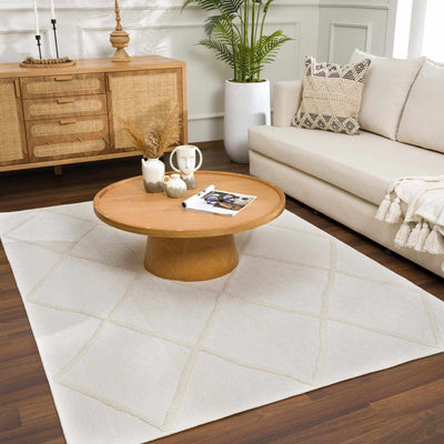 Amani White Area Rug - Clearance