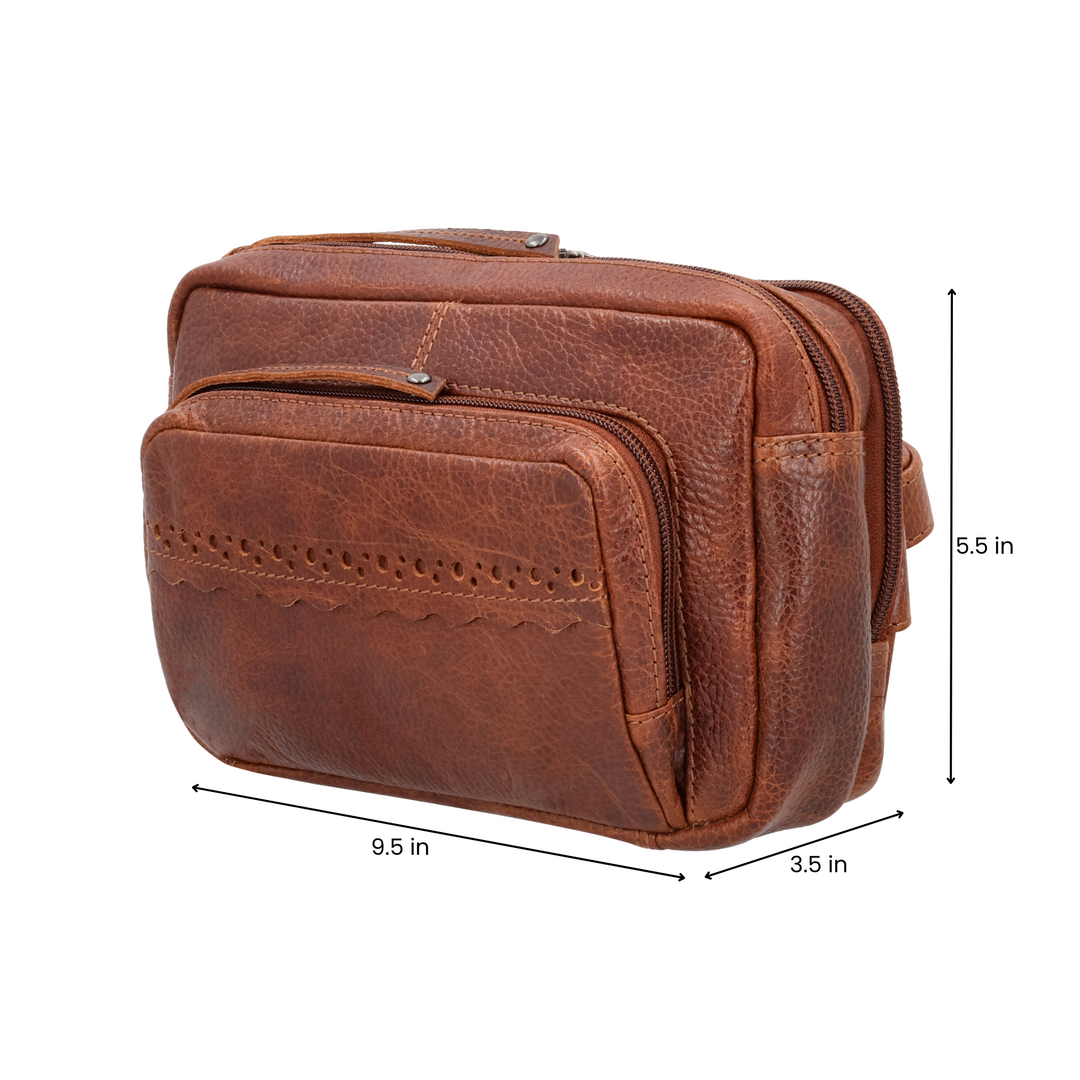 Concealed Carry Laney Buffalo Belt Bag by Lady Conceal