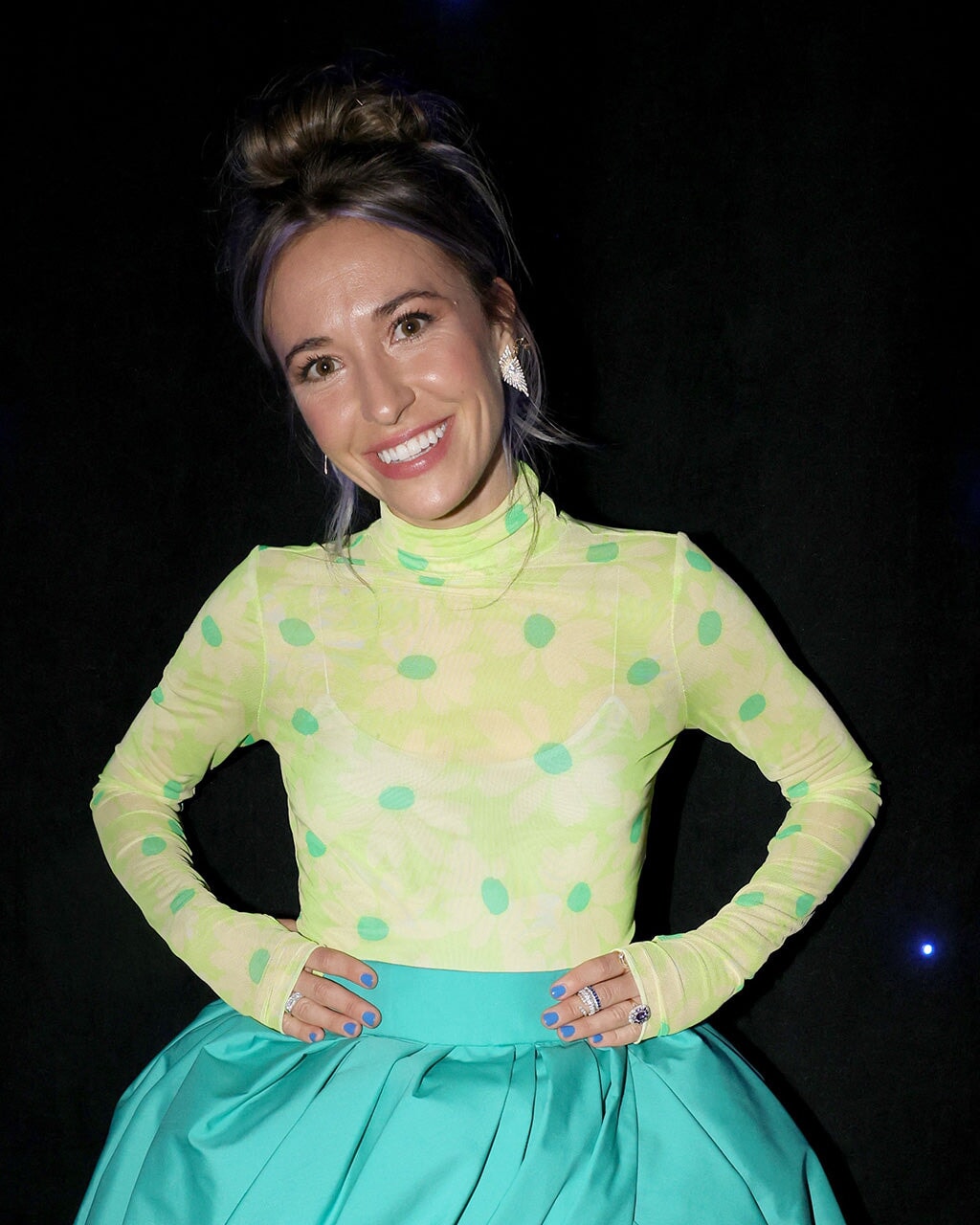 Rosanne CZ Statement Stud Earrings